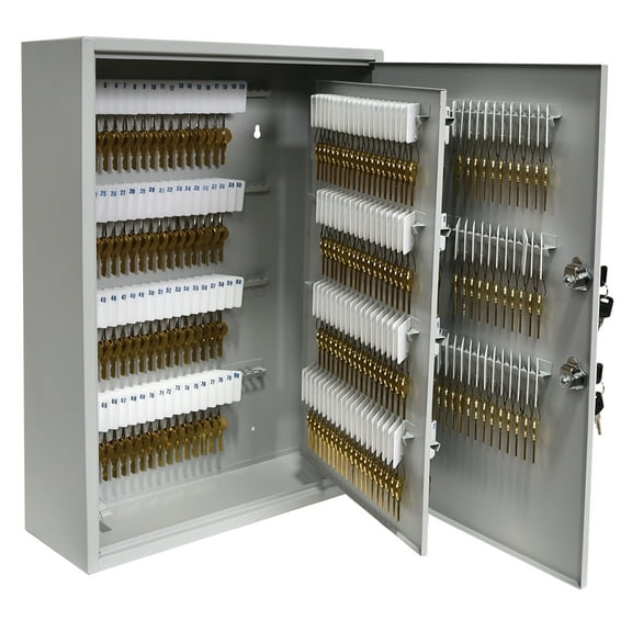 BankSuppliesFort Knox320 Key Cabinet | Dual Lock Control Key Box | 22 Gauge