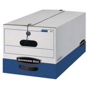 Banker Box, Ltr, String Button, PK12