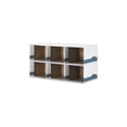 thumbnail image 1 of Bankers Box 0162601 23.75 in. x 19.75 in. File/Cube Box Shell - Legal/Letter, White/Blue (6/Carton), 1 of 3