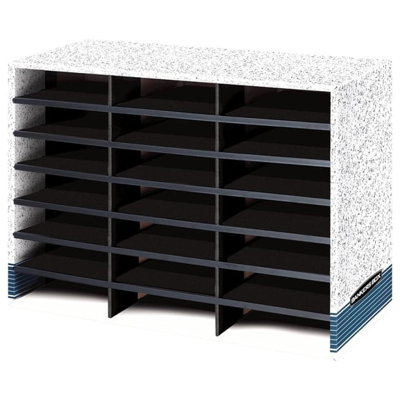 Bankers Box 21-Compartment Literature Sorter, Letter (04210)