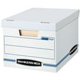thumbnail image 1 of Bankers Box 703 Letter / Legal 10x12x15 Basic-Duty Storage & File Boxes w/ Lift-Off Lids (Pack of 10), 1 of 8