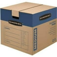thumbnail image 1 of Bankers Box Box, Moving/Storage, Medium, PK8, Kraft, Cardboard, 8 PK, 1 of 9