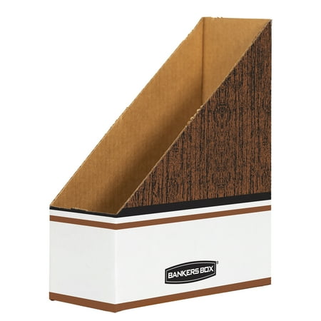 Bankers Box Corrugated Magazine File, Letter Size, Each