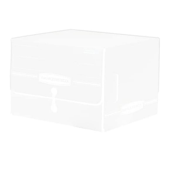 Bankers Box, FEL00061, Drop Front Storage Boxes, 12 / Carton, Wood Grain