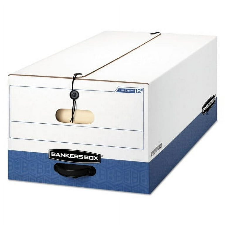 LIBERTY Heavy-Duty Strength Storage Boxes, Legal Files, 15.25 LIBERTY Heavy-Duty Strength Storage Boxes, Legal Files, 15.25