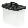 thumbnail interactive-video image 1 of Bankers Box Plastic Letter Size File Organizer, Clear, 1 of 9