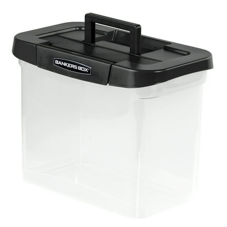 Bankers Box Plastic Letter Size File Organizer, Clear