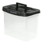 Bankers Box Plastic Letter Size File Organizer, Clear