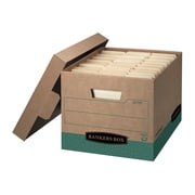 Bankers Box  R Kive  FastFold  BAA Compliant Heavy-Duty Storage Boxes With Locking Lift-Off Lids And Built-In Handles, L