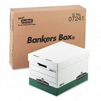 Bankers Box  R-Kive Max Storage Box - White/Green - Letter/Legal