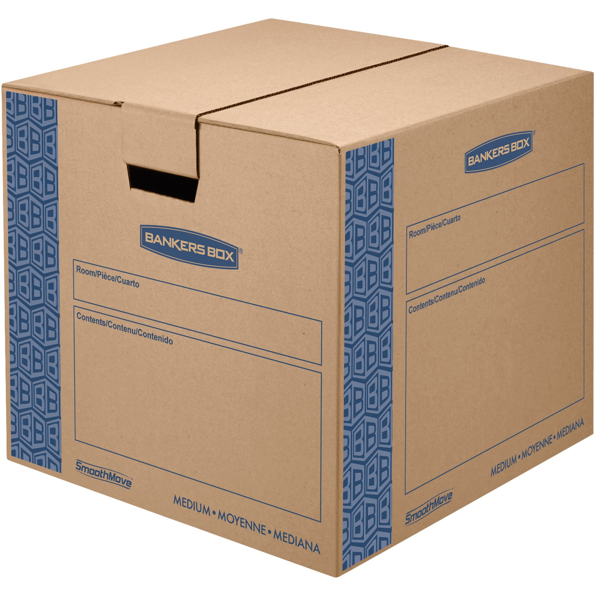 Bankers Box SmoothMove Moving Box Kit, 12 pk.