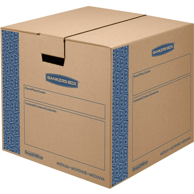 Bankers Box Smooth Move Prime Moving Boxes, Medium