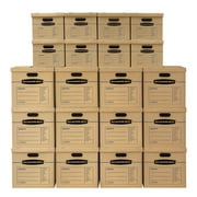 Bankers Box SmoothMove Classic Moving Boxes Medium 20pk (No Tape Required)