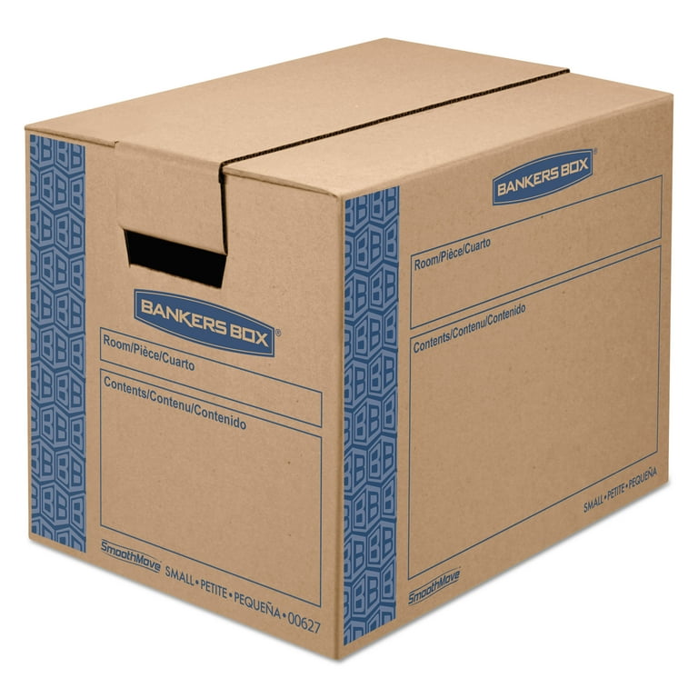 Pen+Gear Medium Recycled Packing Moving Storage Boxes,  19in.Lx14in.Wx17in.H, Kraft, 25 Count