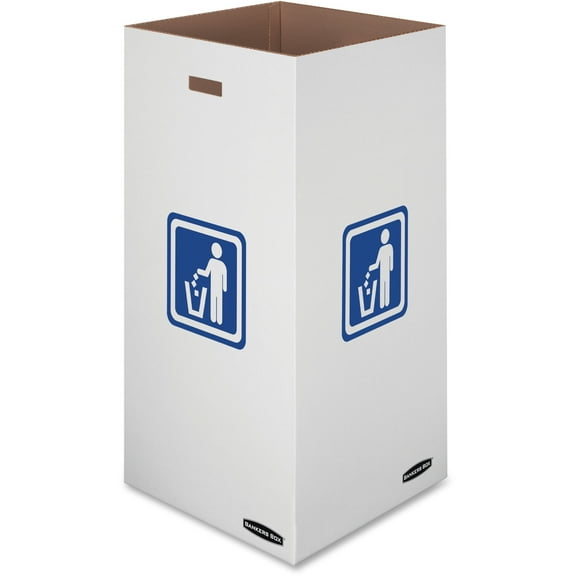 Bankers Box Waste and Recycling Bins - 50 gallon, 10 each