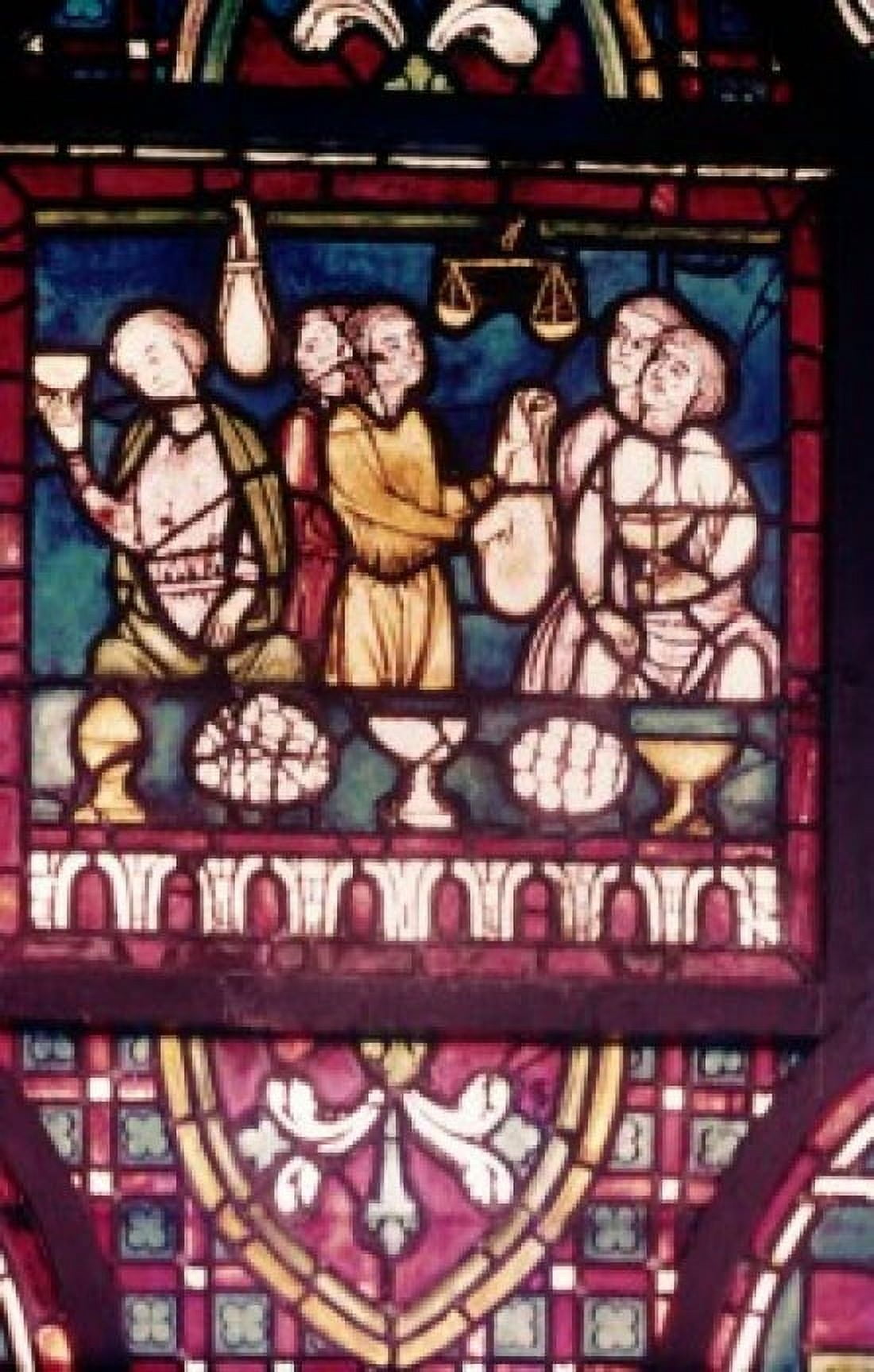 Bankers Stained Glass Canvas Art - (18 x 24)