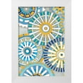 thumbnail image 1 of Banks, Debbie 17x24 White Modern Wood Framed Museum Art Print Titled - Circle Delight A, 1 of 4