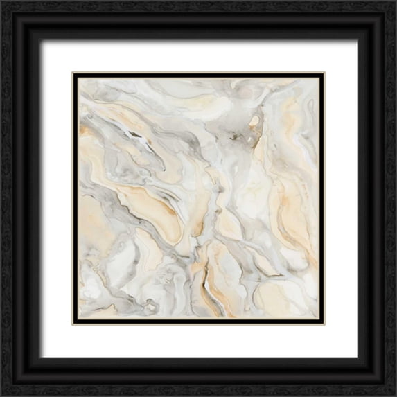 Banks, Debbie 20x20 Black Ornate Wood Framed with Double Matting Museum Art Print Titled - Alabaster IV