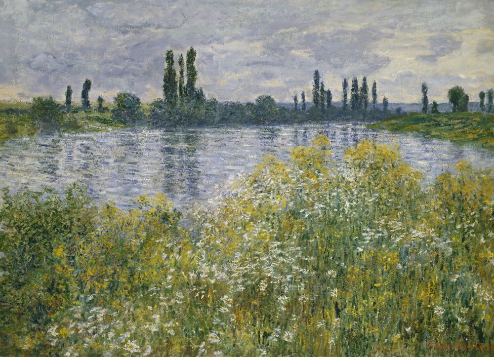 Banks Of The Seine Canvas Art - (24 x 18)