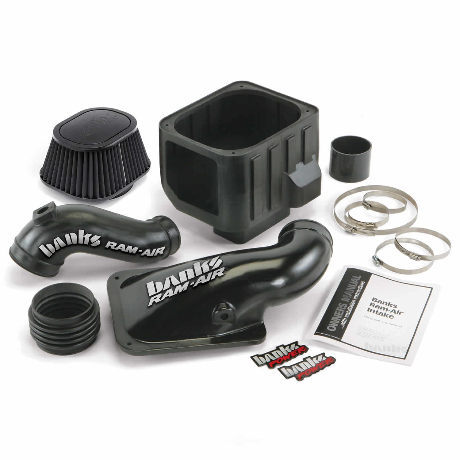 Banks Power 01-04 Chevy 6.6L LB7 Ram-Air Intake System - Dry Filter Fits select: 2001-2004 CHEVROLET SILVERADO, 2001-2004 GMC SIERRA