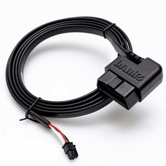 Banks Power iDash-Derringer Module OBD-II Cable - 4 Pin for ECM Data & Power
