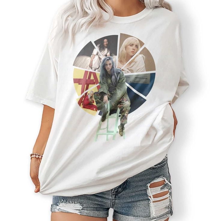 Banksabbott Shirts Billie Ei.Li.Sh TShirt Music Shirt Hit Me Hard