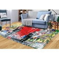 thumbnail image 1 of Banksy Graffiti Rug, Gift Rugs, Abstract Rug, Banksy Street Art Rugs, Kitchen Rug, Chaplin Rugs, Personalized Rug, Modern Rug, Small Rug, 2.6'x5' - 80x150 cm, 1 of 9