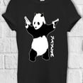 Banksy Panda Street Art Graffiti T Shirt Hoodie Sweatshirt Baseball