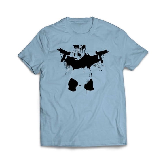 Banksy Panda Uzi T-Shirt