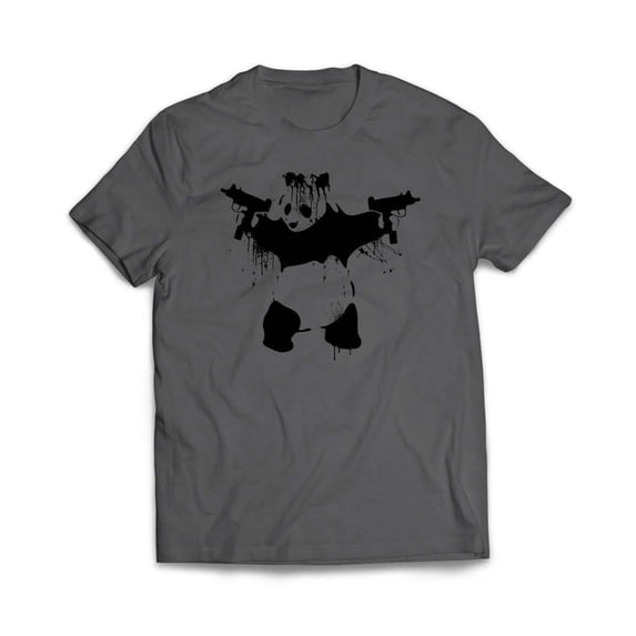 Banksy Panda Uzi T-Shirt