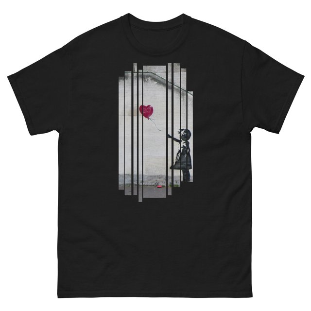 Banksy Street Art Streetwear Design Girl With Balloon Art Classic