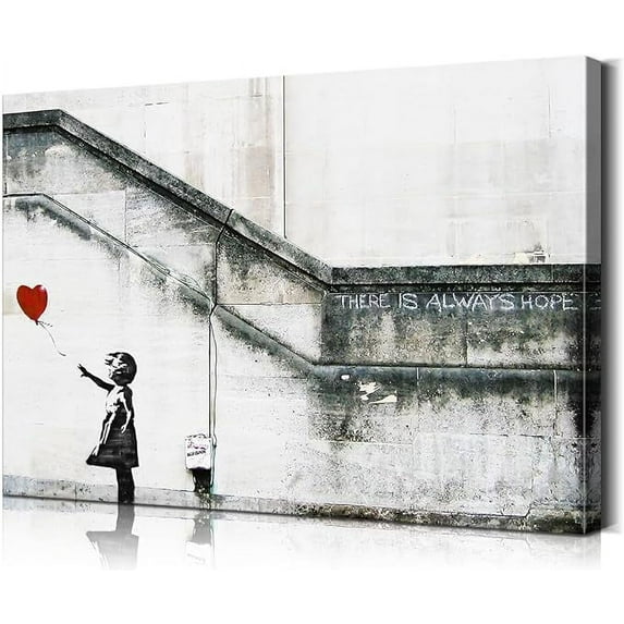 Banksy Wall Art Graffiti Wall Art Colorful Decor Pop Art Wall Decor Graffiti Canvas Wall Art Pop Art Graffiti Art Graffiti Poster Street Art