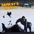 thumbnail image 1 of Banksy's Graffiti OFFICIAL | 2026 12x24" (Hanging) Wall Calendar | Plastic-Free, 1 of 9