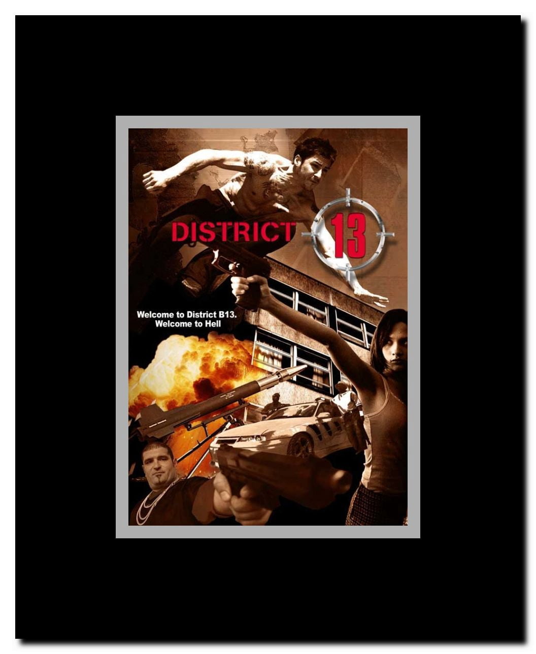 Banlieue 13 Framed Movie Poster