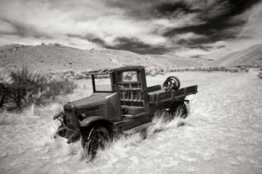 Bannack Truck Canvas Art - George Johnson (20 x 28)