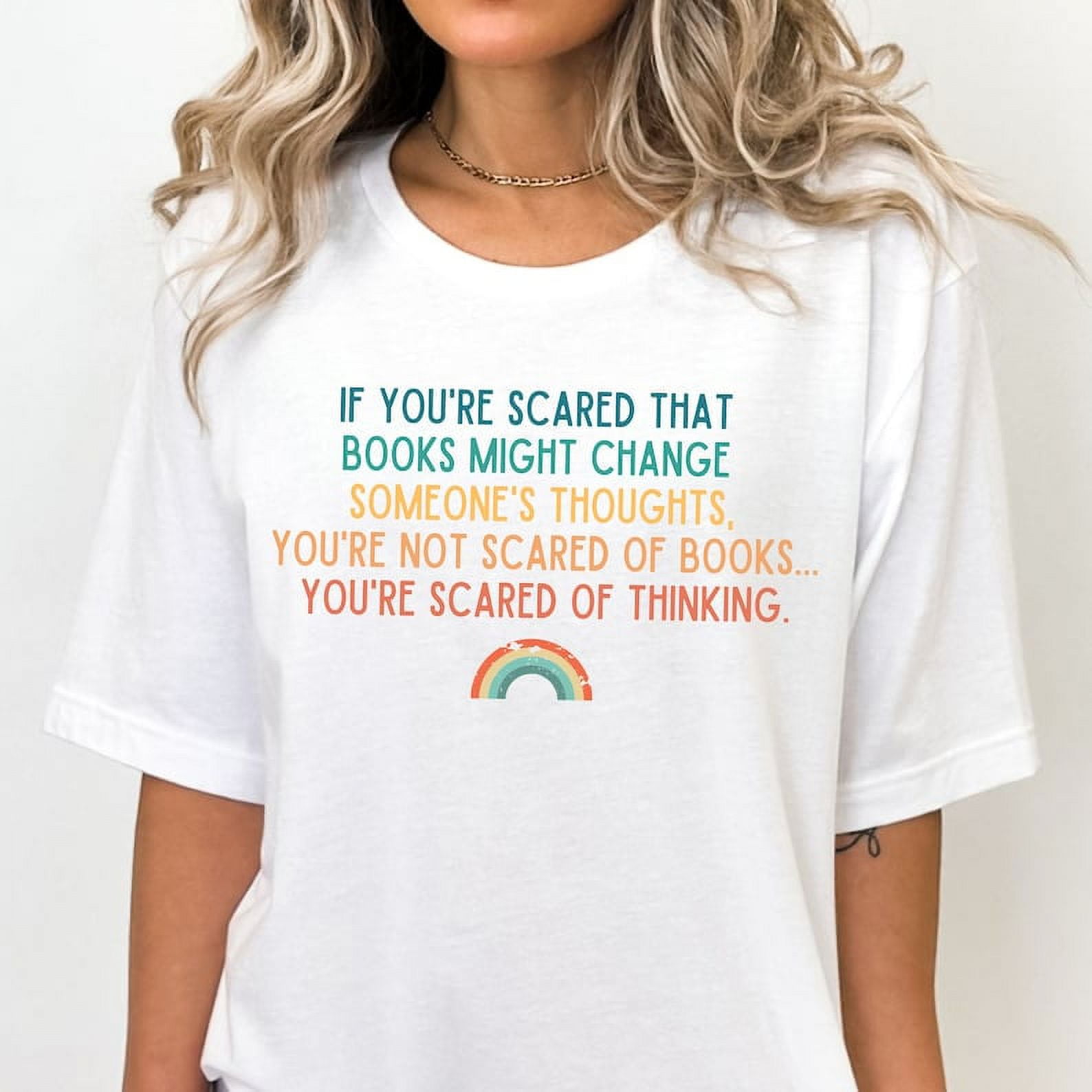 Banned Books Shirt Librarian Shirt Reading Lover Shirt I'm With the