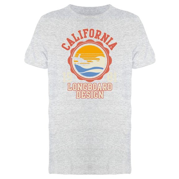 Banner. 1981, Longboard Design Tee Men's -Image by Shutterstock