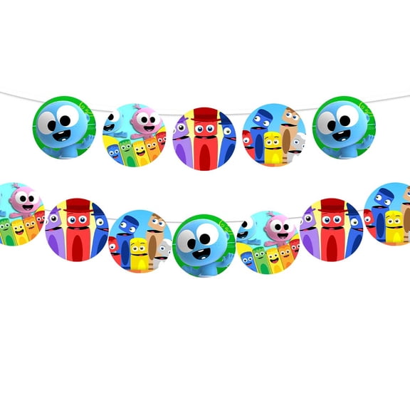 Banner Babyfirst Color Crew Party Supplies Garland Decor Decorations Pre-Strung