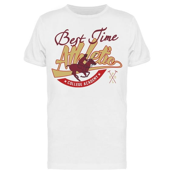 Banner. Best Time, Athletic T-Shirt Men -Image by Shutterstock, Male 3X-Large