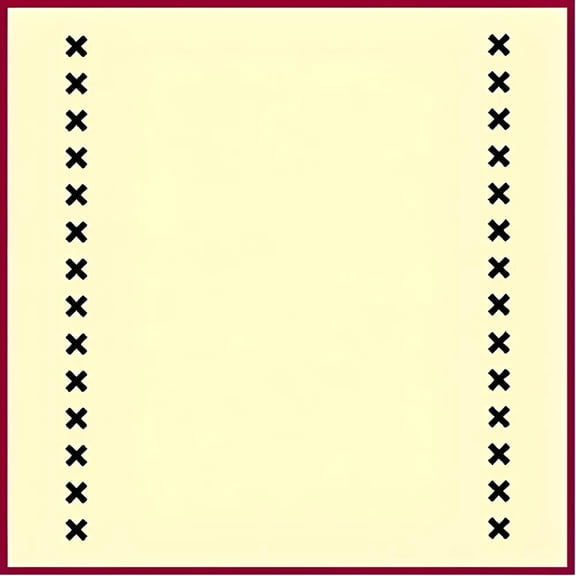 Banner Border 2 Stencil - DIY Custom Wedding Romance Romantic Cupid Love Lovebird Decorations Template Reusable Laser Cut Mylar Template for Painting Home Decor Crafts - The Artful Stencil