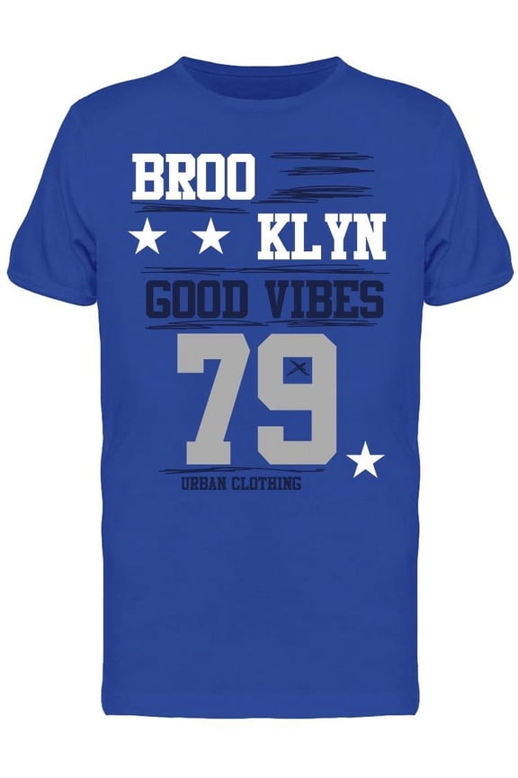 Banner: Brooklyn, Good Vibes 79 Tee Men's -Image by Shutterstock