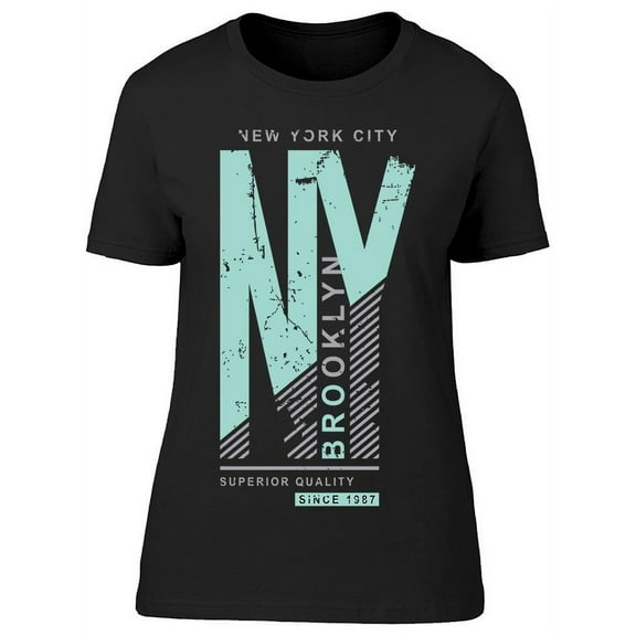 Banner: Brooklyn N.Y. T-Shirt Women -Image by Shutterstock, Female Large
