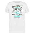thumbnail image 1 of Banner. California, Surf's Up T-Shirt Men -Image by Shutterstock, Male Medium, 1 of 2