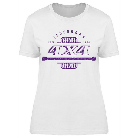 Banner: Legendary 4X4 T-Shirt Women -Image by Shutterstock, Female Large
