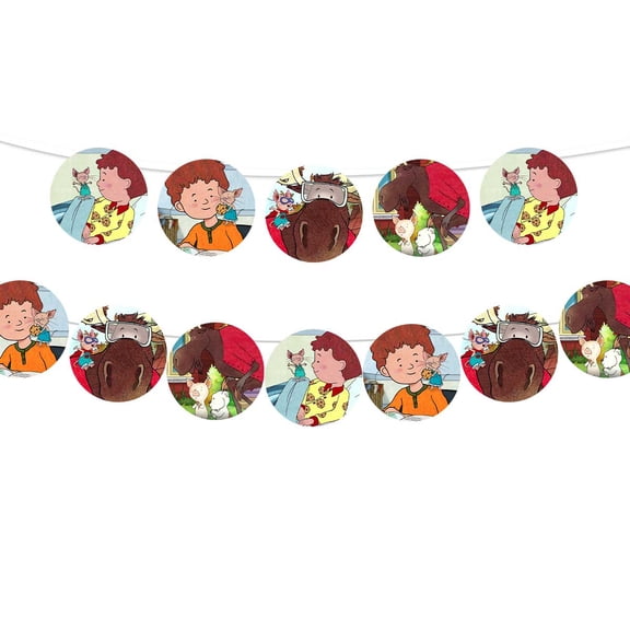 Banner MiniMouse Cookie Party Supplies Garland Decor Decorations Pre-Strung