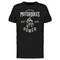 thumbnail image 1 of Banner. Motorbikes Power T-Shirt Men -Image by Shutterstock, Male x-Large, 1 of 2