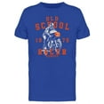 thumbnail image 1 of Banner. Old School, Racer T-Shirt Men -Image by Shutterstock, Male 3X-Large, 1 of 2