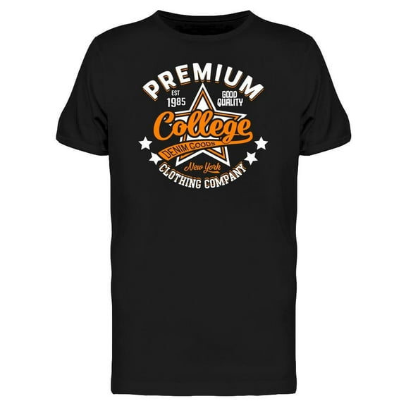 Banner. Premium, College T-Shirt Men -Image by Shutterstock, Male Medium