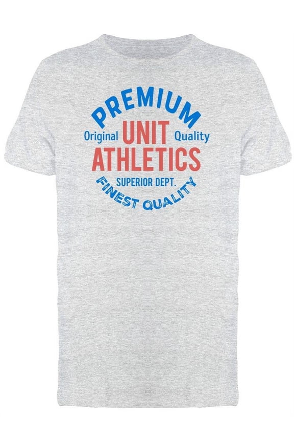 Banner. Premium, Unit Athletics T-Shirt Men -Image by Shutterstock, Male Large