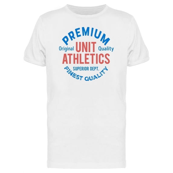 Banner. Premium, Unit Athletics T-Shirt Men -Image by Shutterstock, Male Small
